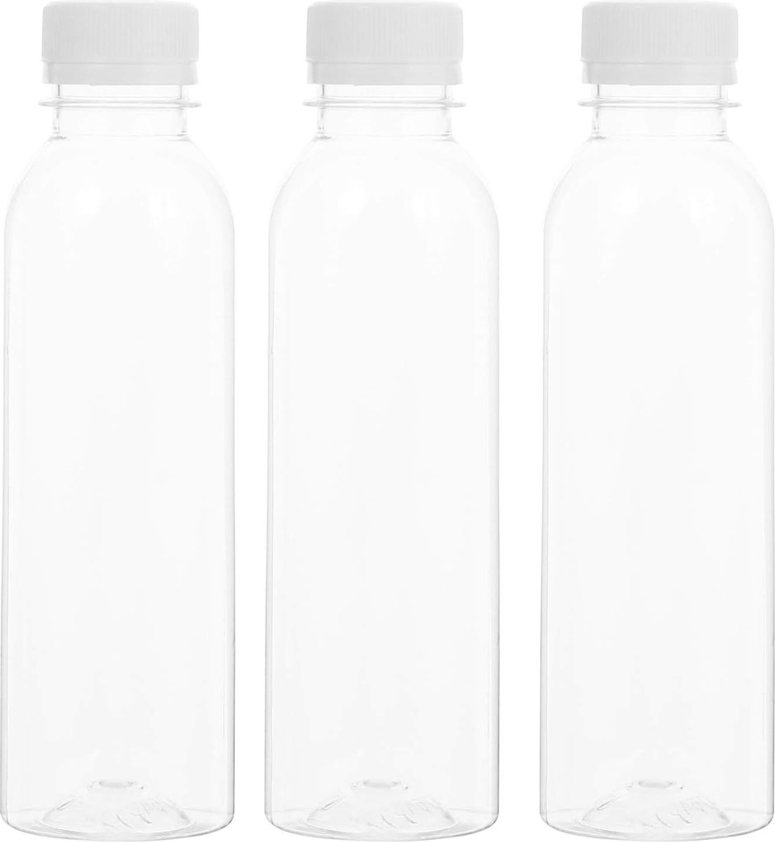 Absovetu 8 Stuks Glazen Sapflessen Met Deksels 600 Ml Melkflessen Deksels Lege Waterfles Voor Smoothiesap Melk Ijsthee 1931539201