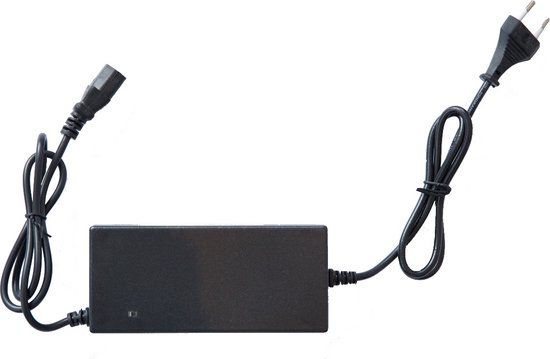 Professionele oplader, 48 V, 54,6 V, met DC-stekker 5,5 x 2,1 mm, CE-gecertificeerd voor elektrisch gereedschap en medische apparaten (DC 5,5 x 2,1 mm