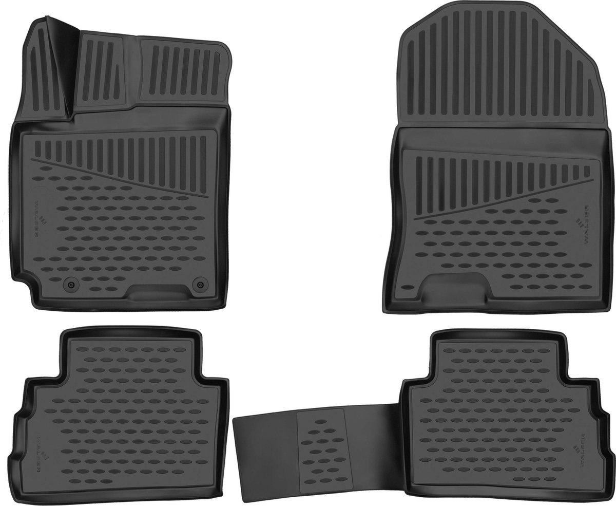 XTR rubberen voetmatten geschickt voor Hyundai Kona 06/2017-Vandaag