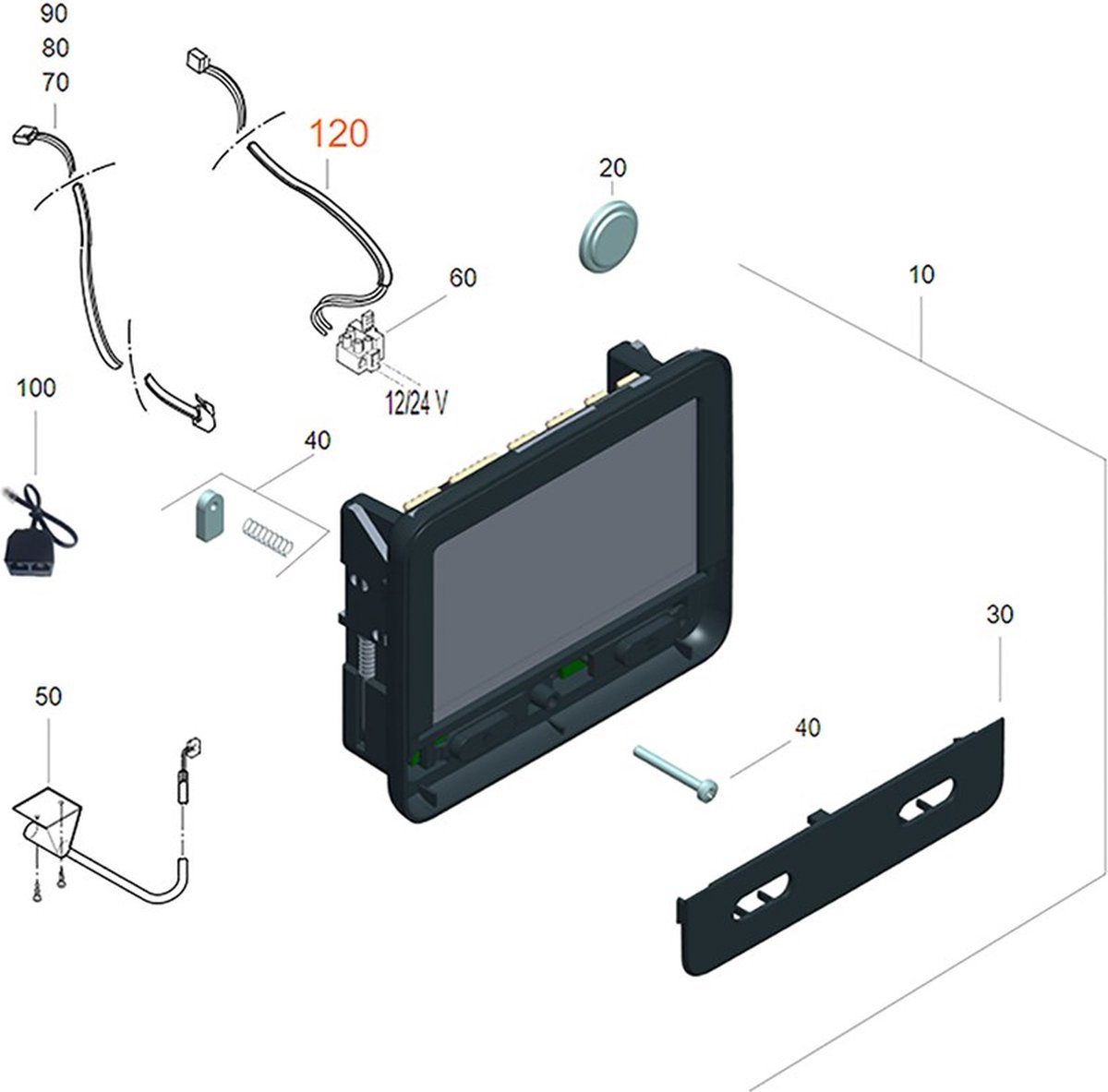 Truma iNet X kamertemperatuursensor