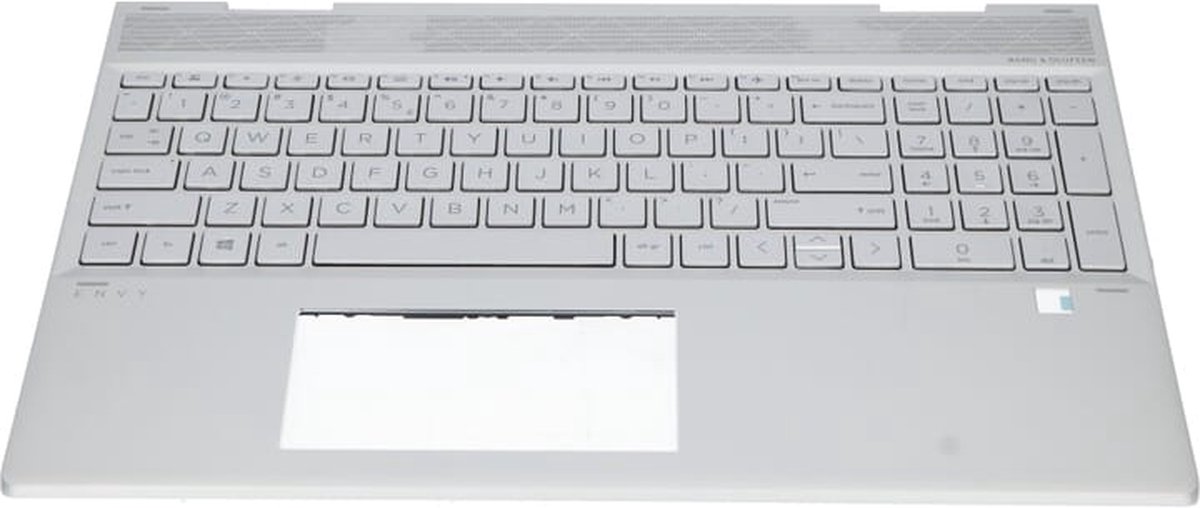 HP Laptop Toetsenbord Qwerty US + Top Cover - Zilver