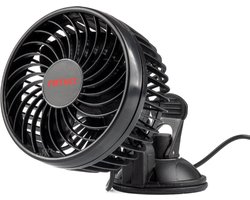 Auto ventilator - 6 inch - 12V - Met zuignap