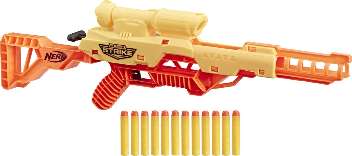 Bol.com Nerf Alpha Strike Wolf LR-1 Balster + 12 Darts aanbieding