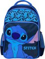 Blauw Disney Stitch Rugzak 3 vakken A4 Map/ laptop reflecterend