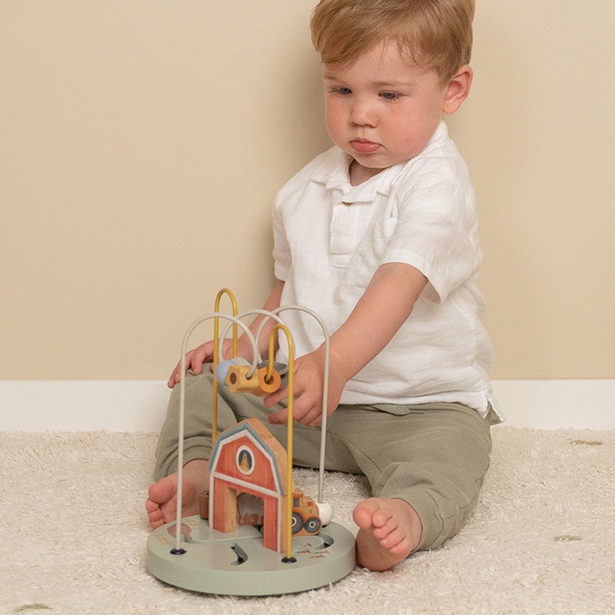 Little Dutch - Activiteitenspiraal hout FSC - Little Farm — afbeelding 3