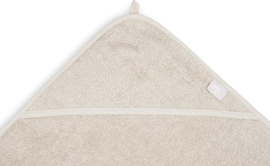 Jollein - Badcape Badstof 100x100cm - Baby Handdoek met Badcape, Omslagdoek, Badponcho - Nougat van Merkloos — afbeelding 3
