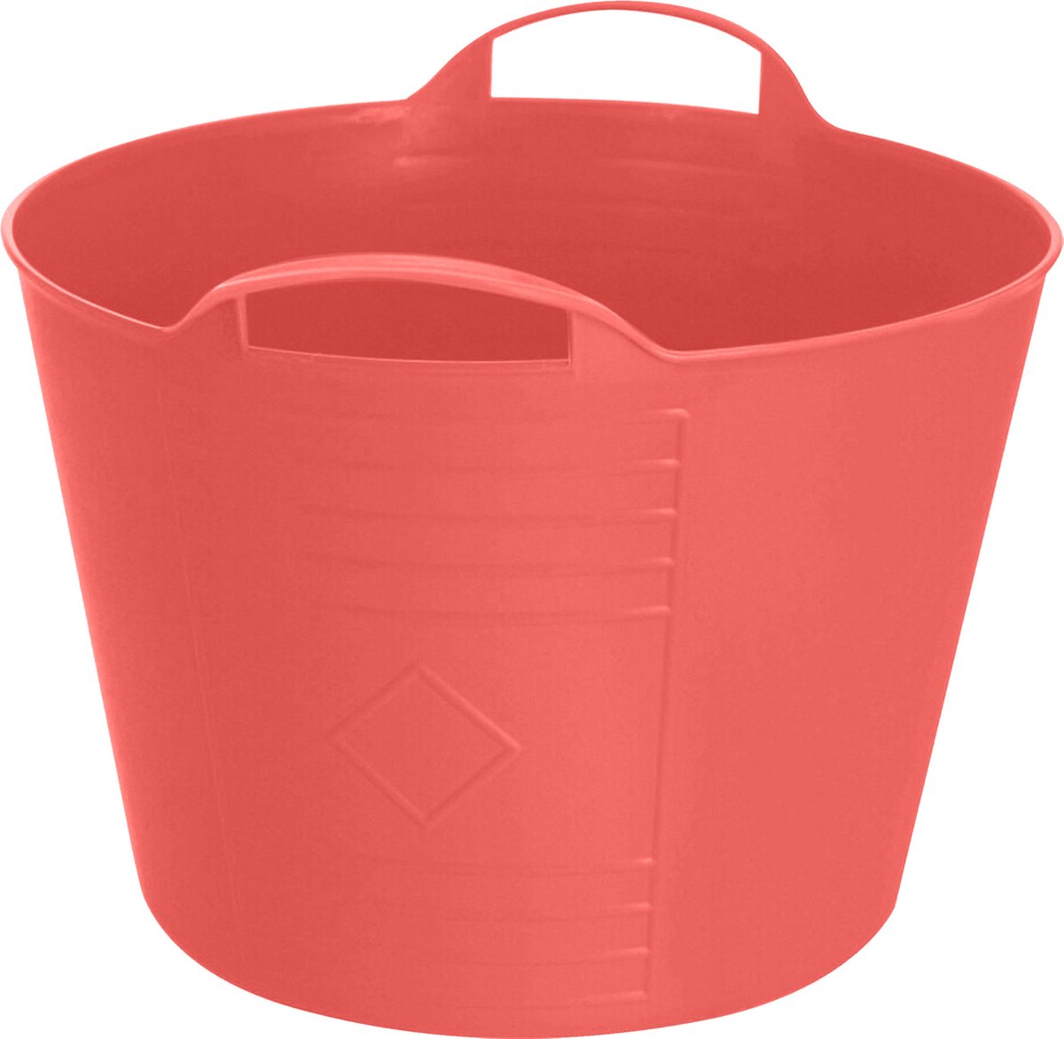 Goedkoopste Excellent Houseware Flexibele emmer - rood - 15 liter - kunststof - 35 x 29 cm
