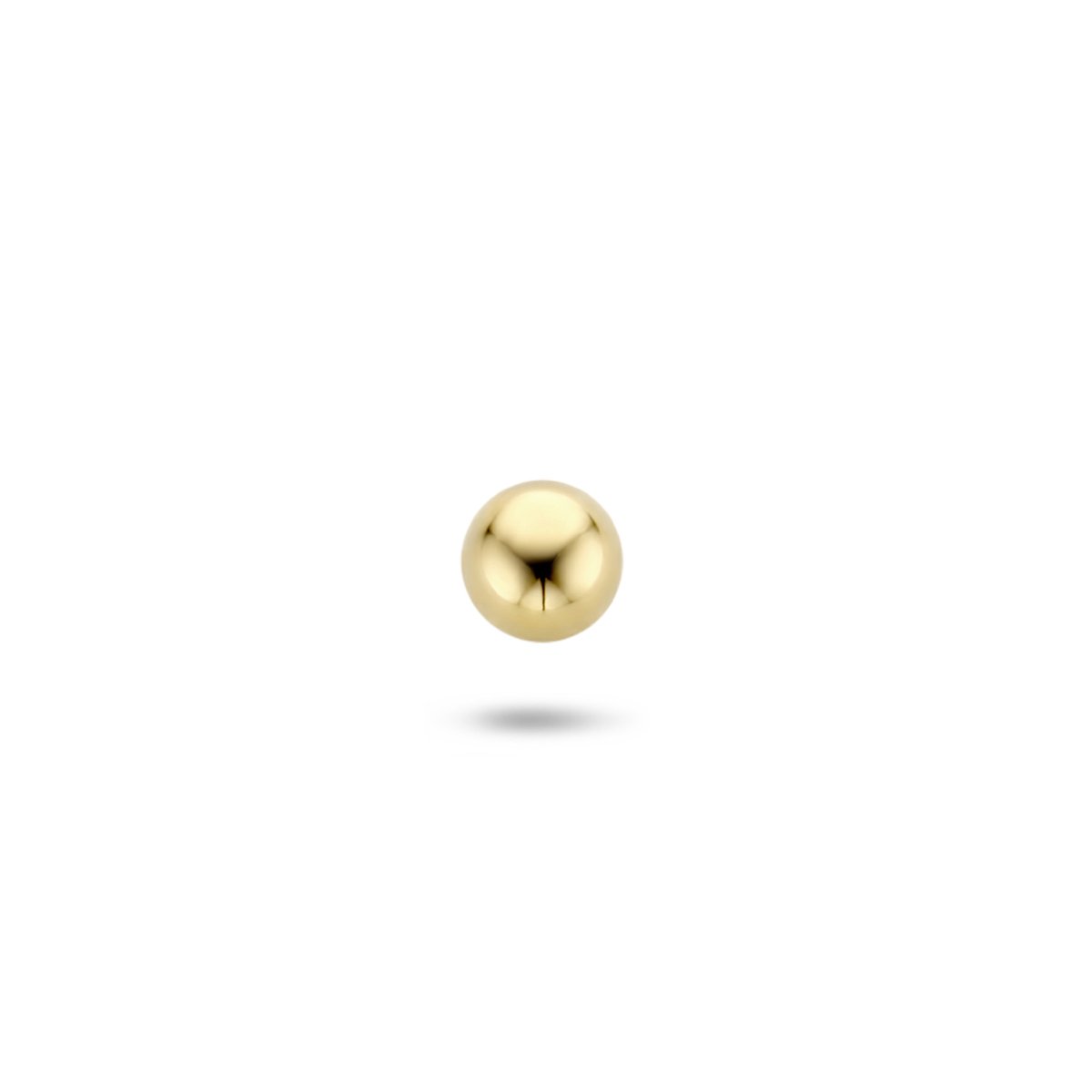 goud (geelgoud) oorknop bol per stuk 4026006