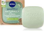Nivea Naturally Clean Barre de Nettoyage du visage - 75g