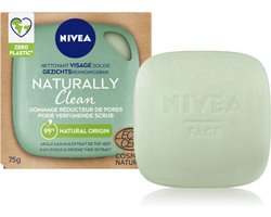 Nivea Naturally Clean Gezichtsreiniging Scrub Bar - 75g