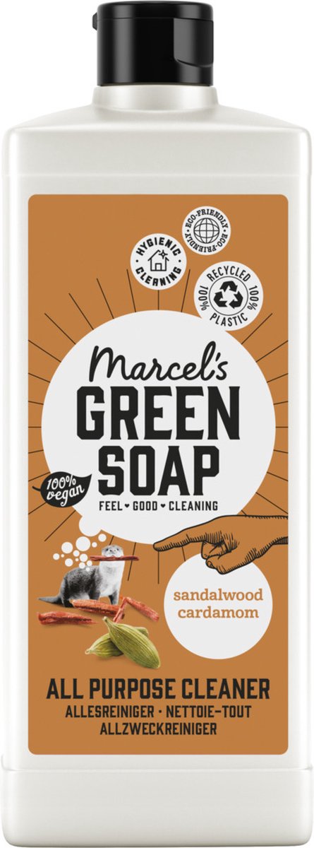 Marcel's Green Soap Allesreiniger Sandelhout & Kardemom - 750 ml - Marcel's Green Soap