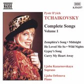 Tchaikovsky: Complete Songs Vol 1 / Kazarnovskaya, et al