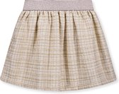 Moodstreet Jacquard Skirt Meisjes - Korte rok - Beige - Maat 122/128