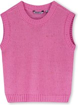Moodstreet Knitted Spencer Truien & Vesten Meisjes - Sweater - Hoodie - Vest- Roze - Maat 134/140