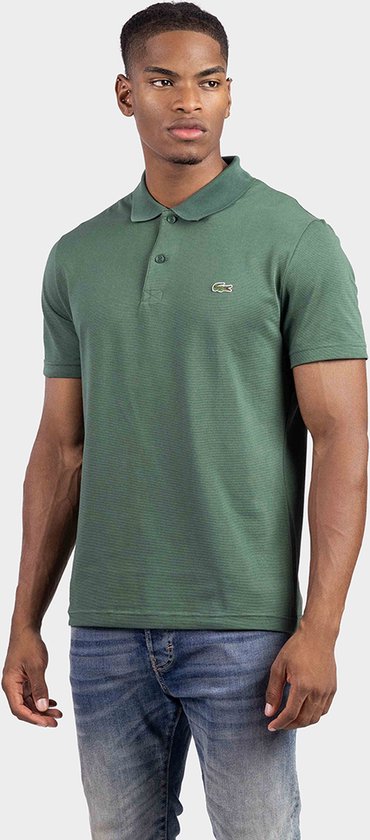 Lacoste Sport Polo Regular Fit stretch - Sequoia groen - Maat: L