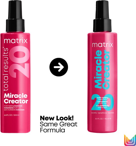 Matrix Miracle Creator Spray Sans Rinçage – Un spray avec 20 bénéfices – 190 ml