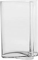 Hoge glazen vaas met modern design geïnspireerd op koraal + Aalto, COR30CL