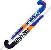 Crosse de hockey composite Grays GR4000 Dynabow Sen Stk Blauw / Rouge - taille 37,5L
