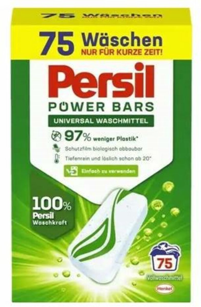Persil Power Bars Universal 75 stuks