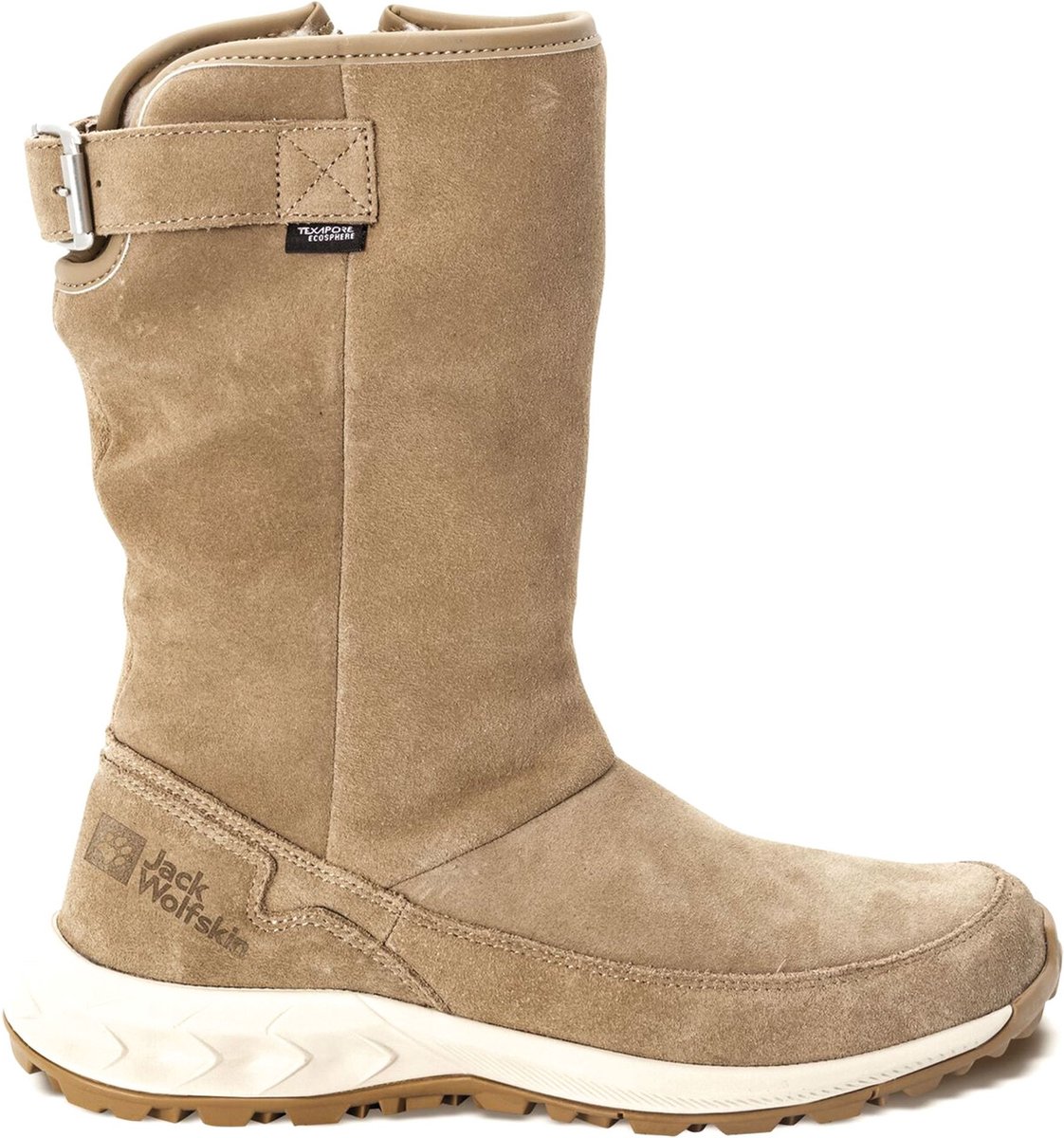Jack Wolfskin Queenstown Texapore Snowboots Dames Lichtbruin