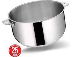 Lagostina Salvaspazio Steelpan Lagoseal Hoogwaardig Chroomnikkelstaal 18/10 - 18 cm