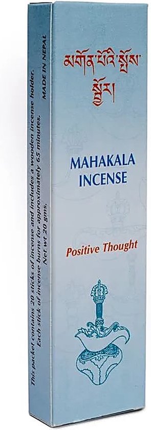 Wierook Tibetaans Mahakala Positive Thought - 20st