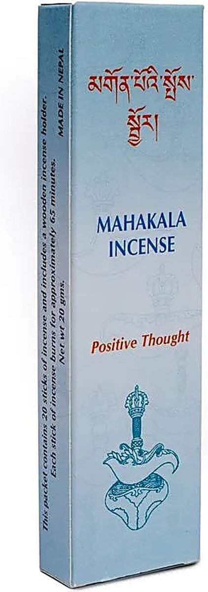 Goedkoopste Wierook Tibetaans Mahakala Positive Thought - 20st