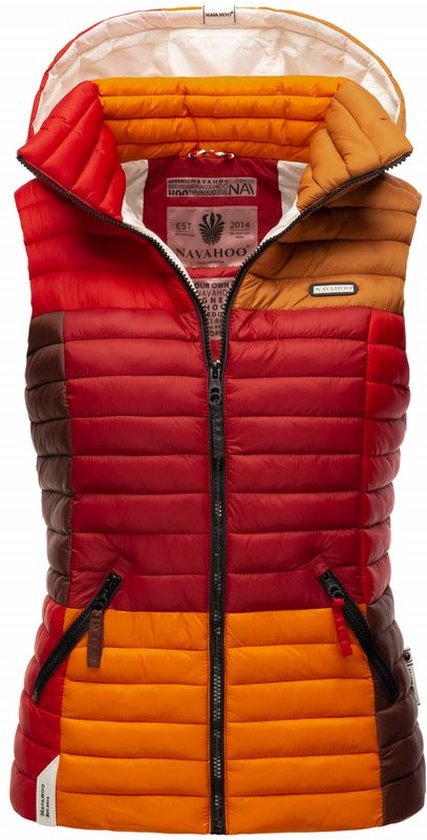 Navahoo Shadaa Multikulti Bodywarmer Femme - Rouge - XS