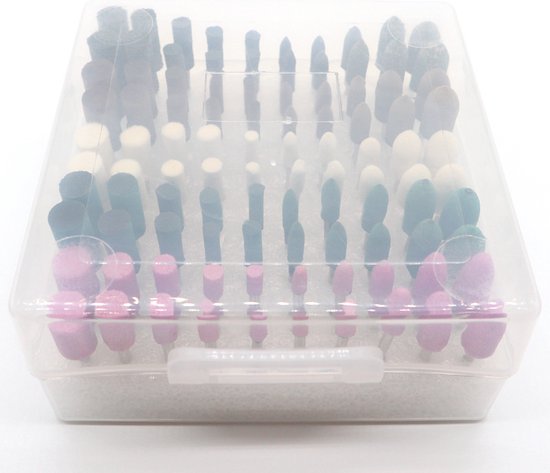 100 Pièces Têtes De Polissage Meulage Tige 3mm - Accessoires Outils Rotatifs Multifonctions