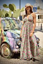 Boho Ibiza Jurkjes - Zomerjurk - Bohemian - Boho chique - Hippie - Flowerpower - Maxi jurk -