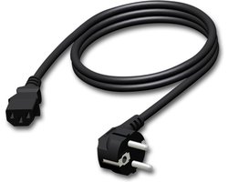 Procab CAB490/1.5 Stroomkabel Eurokabel Schuko naar Euro 1.5 Meter