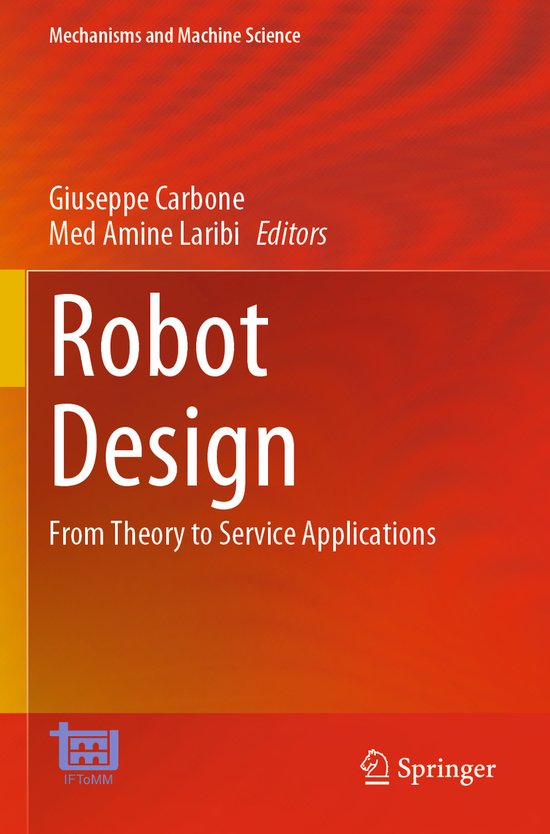 Mechanisms and Machine Science123- Robot Design - cover