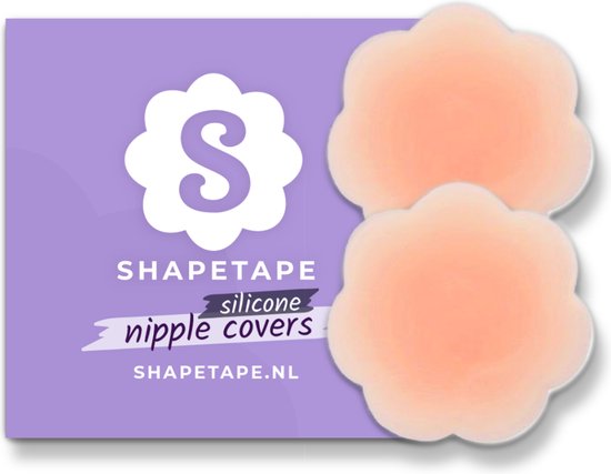 Shapetape Herbruikbare Nipple Covers - Zelfklevende Tepelplakkers - Tepelstickers - Tepelbedekkers - Tepelbeschermers - Nipple Siliconen - Tepel Covers