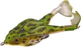 ZOERUM - Leurres grenouille - 9cm / 13.5g - Topwater softbait -Très réaliste avec 'Propeller legs'