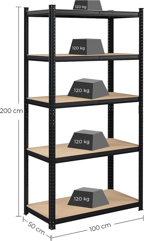 Joybos - Opvouwbaar opbergrek met 4 planken, zonder montage, 71 x 34 x 125 cm, wit Joybos - Opvouwbaar opbergrek met 4 planken, zonder montage, 71 x 34 x 125 cm, wit