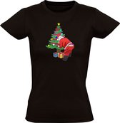 Kerstman in string Dames T-shirt - kerst - feest - sexy - christmas - kerstboom - kerstmis - fout kerstshirt - xmas - cadeau - grappig
