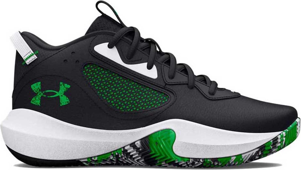 Under Armour Gs Lockdown 6 Basketbal Schoenen Zwart Man