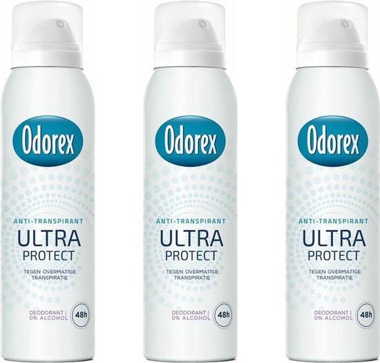 Odorex Deo Spray Ultra Protect 3 x 150 ml bol