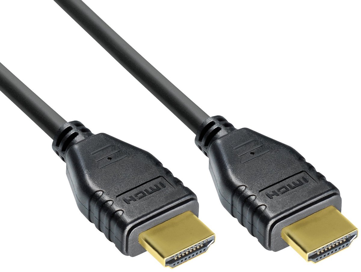 HDMI kabel - HDMI2.1 (8K 60Hz + HDR) - CU koper aders / zwart - 1,5 meter