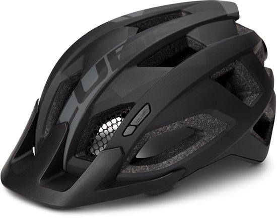 CUBE Fietshelm Pathos - Mountainbikehelm - 15 Ventilatiegaten - SNAP 360 Fit System - X-Lock-Montage - XL - 59-64 cm - Zwart