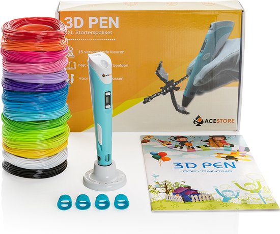 Acestore® 3D Pen Starter Package - Stylo 3D nano - Concepteur de