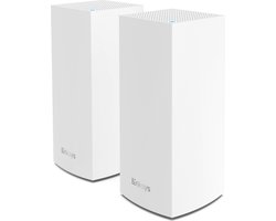 Linksys Velop MX8400 – Mesh Wifi – Wifi 6 – 4200 Mbps – Tri-Band – 2-Pack – Wit