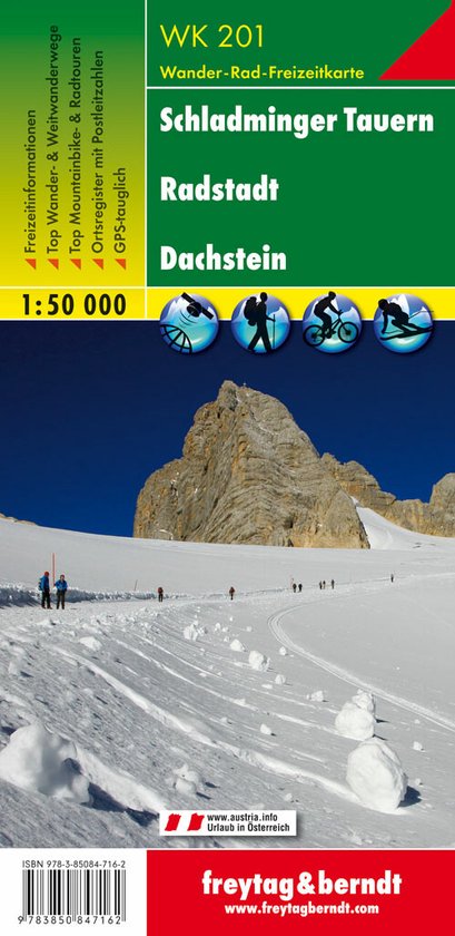 FB WK201 Schladminger Tauern • Radstadt • Dachstein - cover