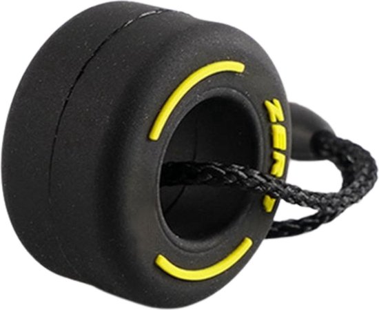 Bande F1 | Porte-clés | Pirelli | Formule 1 | Jaune - Bande Medium