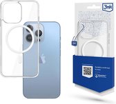 3mk - iPhone 13 Pro - Mag Safe - Telefoonhoesje - Transparant - Top + Kwaliteit - Valbescherming