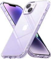Casemania Hoesje Geschikt voor Apple iPhone 15 Transparant - Extra Stevig Siliconen Back Cover