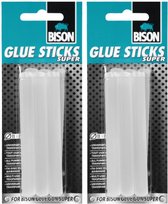 2x Bison Glue Sticks Super Blister 6 x 11 mm 6 stuks
