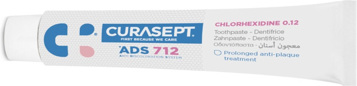 Goedkoopste 3x Curasept Gel-Tandpasta 0,12 CHX 75 ml