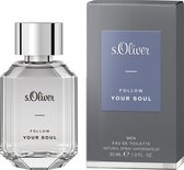 s. Oliver  Follow Your Soul Men Eau de toilette spray 30 ml