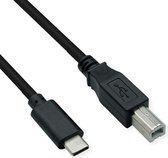 ROLINE USB2. 0 Câble de type C, C - B, M/M, noir, 4,5 m